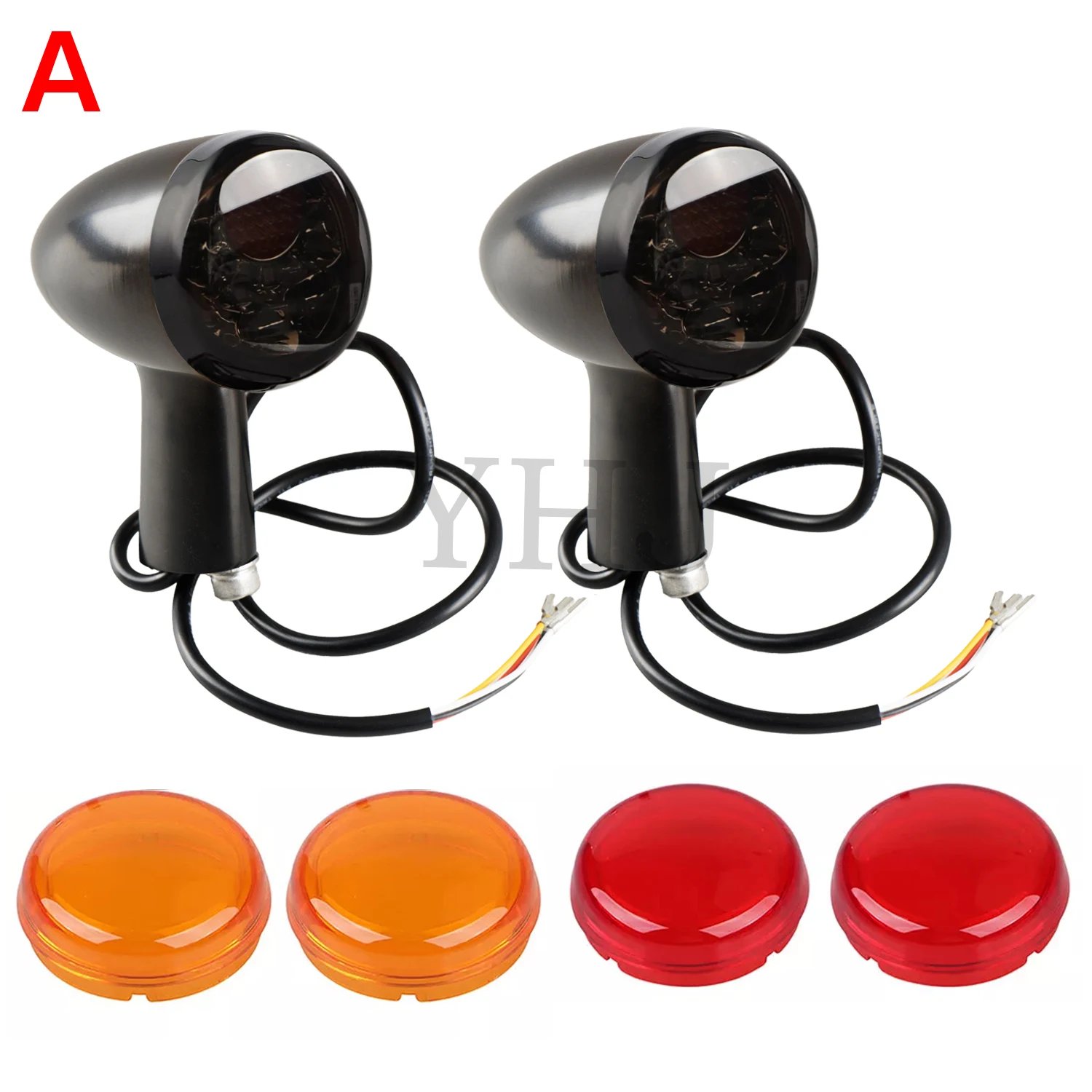 

LED Brake Running Lamp Rear Turn Signal Indicator Lights For Harley Motorcycle Sportster XL 883 XL 1200 Forty Eight 1992-Up