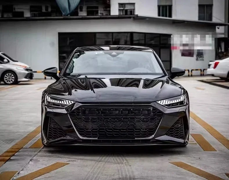 Suitable for Audi a7 S7/RS7 cellular medium network large surrounded front bar A7 Darth Vader 24 A7L