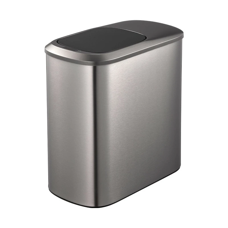 10L long and narrow space-saving intelligent induction trash can bathroom privacy sealing