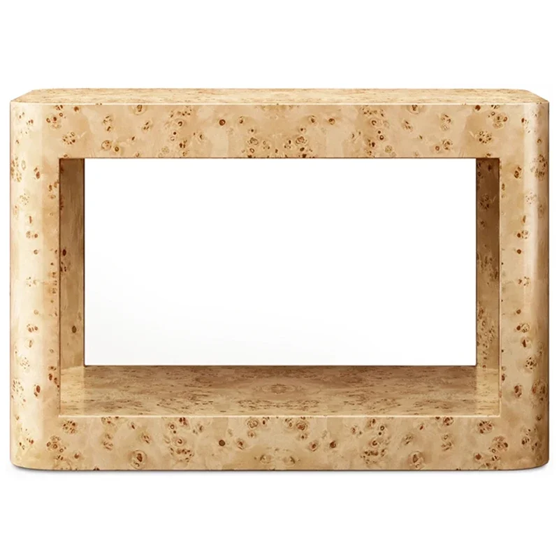 Open square side table 68 * 45 * 51cm coffee tea side table