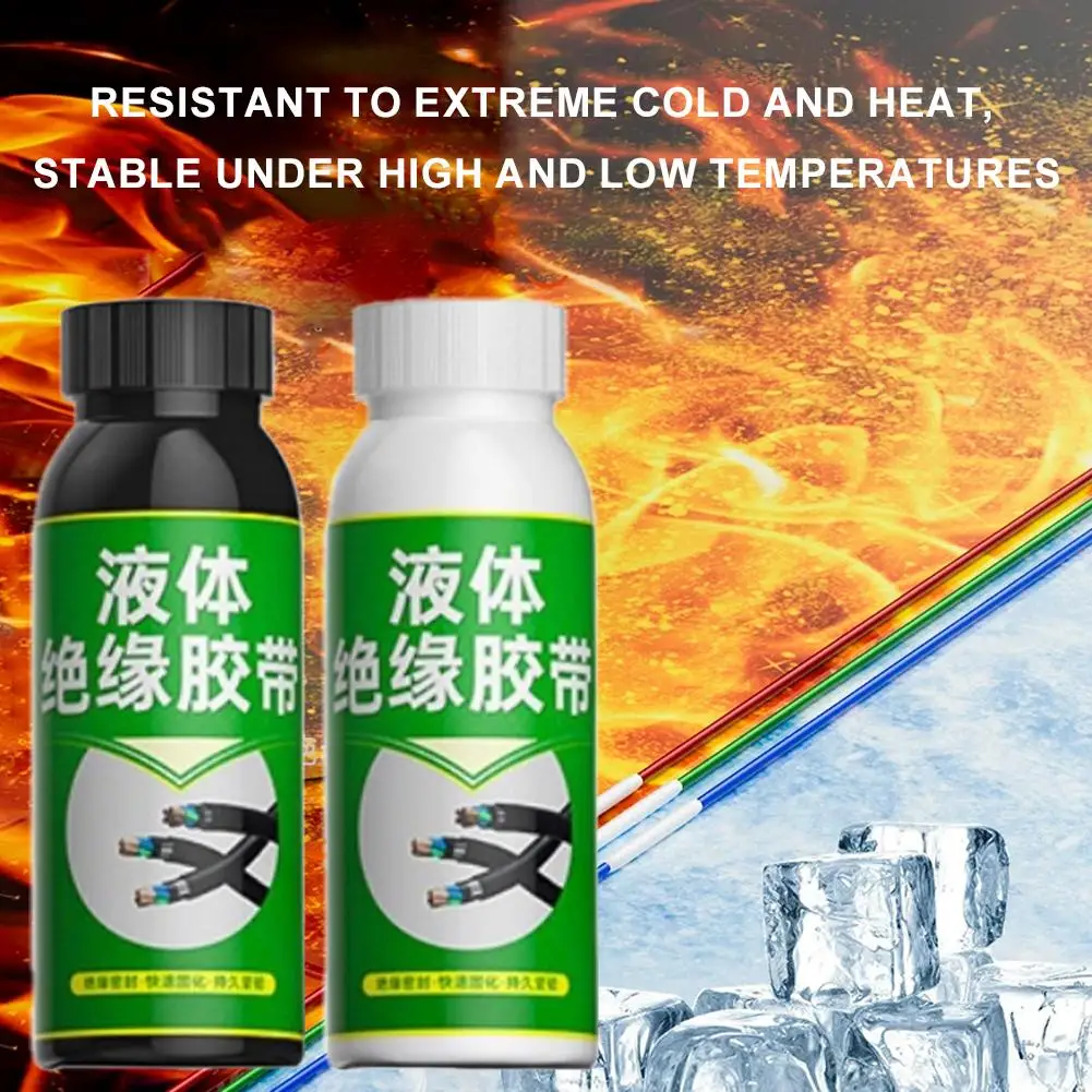 Waterproof Liquid Electrical Tape Insulating Tape Rubber Liquid Insulation Wire Cable Coat Fix Line Glue Sealant