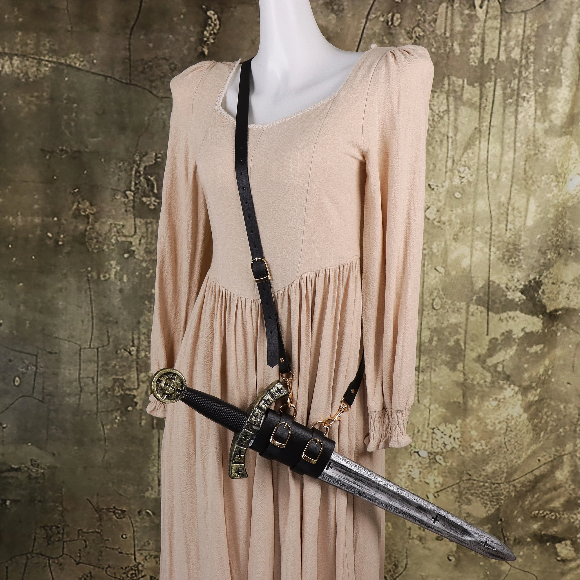 Medieval Viking Sword Holster, for Katana, Samurai, Rapier - Secure Blade Protection, Fashion Accessory, Cosplay Enthusiasts