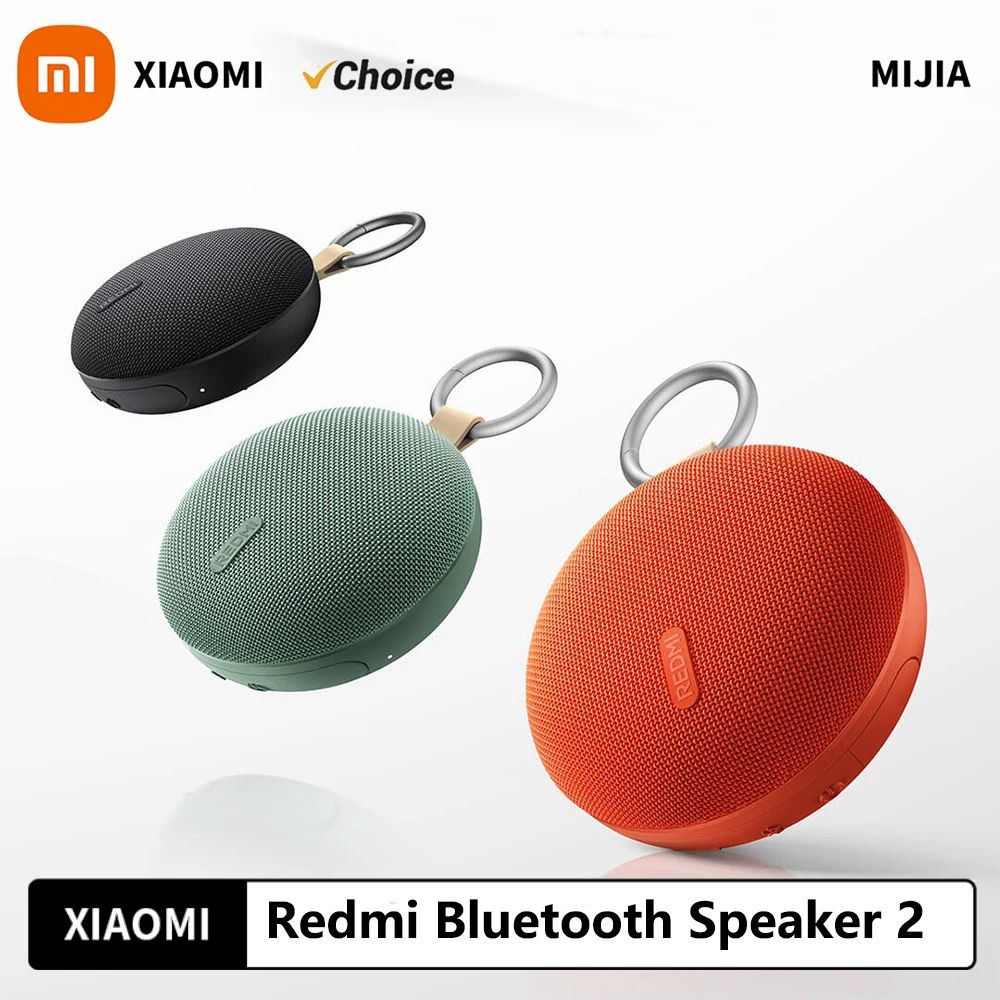 

Портативная Bluetooth-колонка Xiaomi Redmi 2, водонепроницаемая по стандарту IP67, TWS, для улицы, 1,5 дюйма, со съемной металлической пряжкой и слотом для microSD