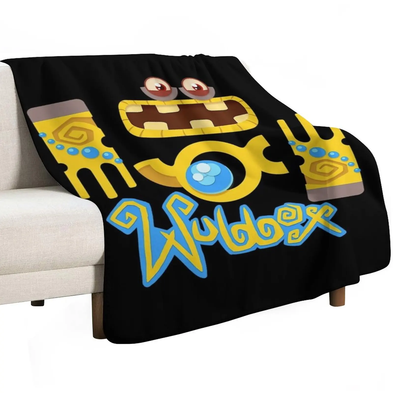 My Singing Monsters Wubbox Throw Blanket Custom Thermals For Travel Comforter christmas gifts wednesday Hairys Blankets