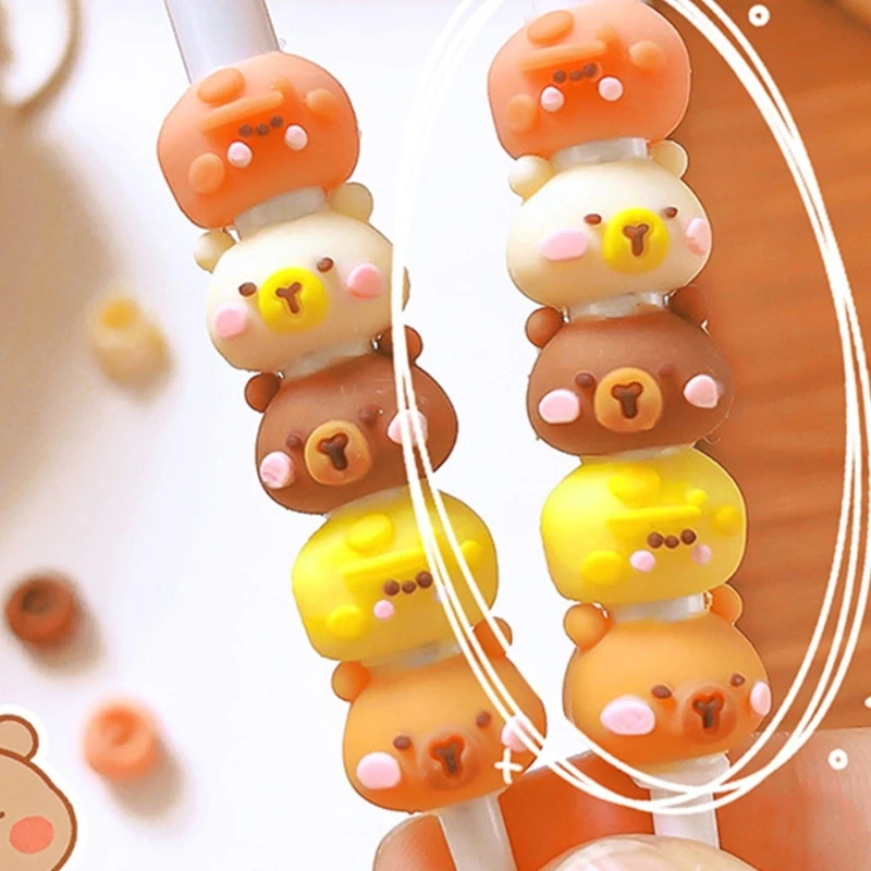 Cartoon gelpen schoolbenodigdheden kantoorbenodigdheden voor volwassen studenten schrijven