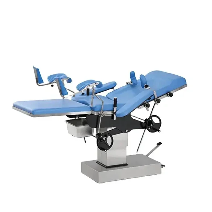 Manual Mechanical Gynecology Operating Theater Table Obstetric Delivery Bed For Operation Room Delivery And Examination