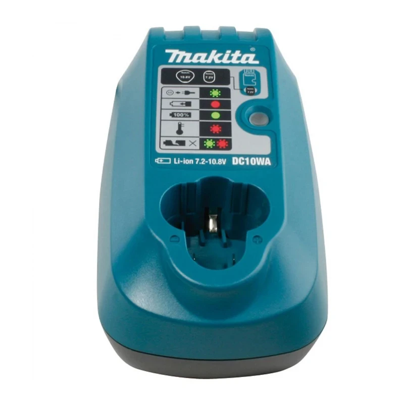 Imagem -03 - Makita-portable Li-ion Battery Charger Carregamento Rápido Compact Dc10wa 7.210.8v