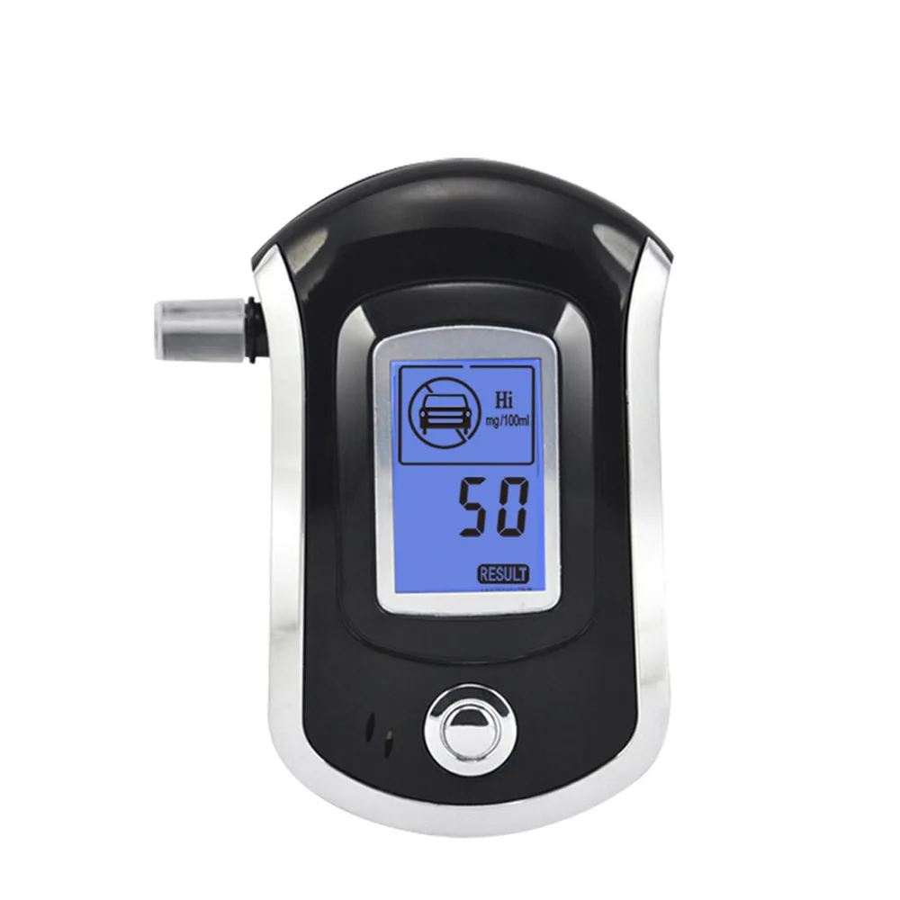 Тестер алкоголя в выдыхаемом воздухе Greenwon с ЖК-экраном, профессиональный тестер алкоголя в выдыхаемом воздухе, цифровой алкотестер AT6000