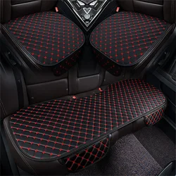 Wear-resistant PU Leather Seat Cover For Honda All Models Civic Fit CRV XRV Accord Odyssey Jazz City Auto Accessories  Protector