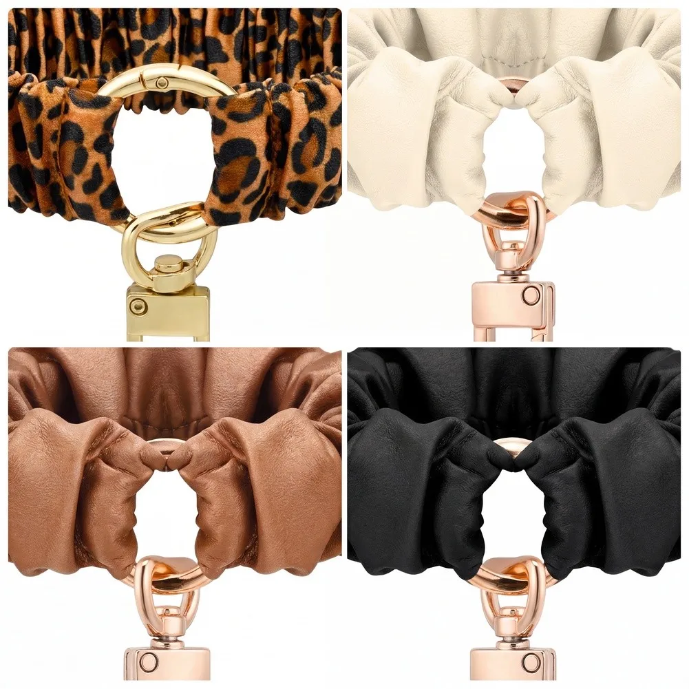 Keychain Ring with Wristlet Lanyard for Keys 20CM Circumference Thickening Simulation Wire Zinc Alloy Secure Hold