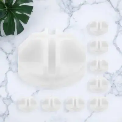 

25pcs DIY Cube Connectors Replacement Parts Durable Plastic Wire Grid Storage Closet Organizer Easy Assembly Modular Buckle