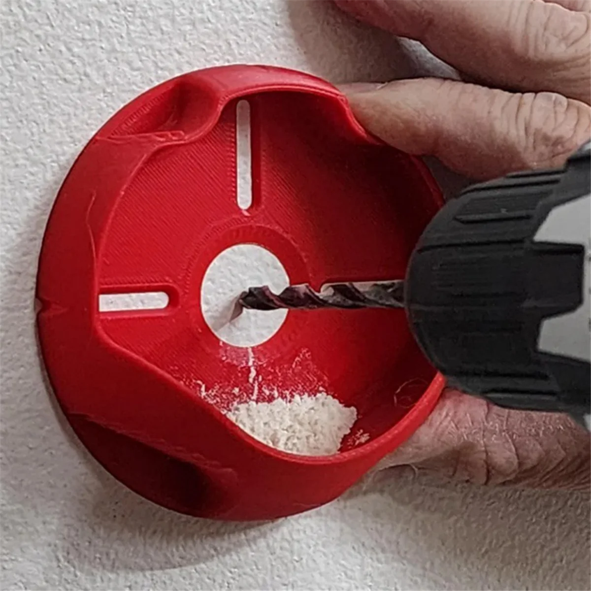 ABLG Electric Drill Dust Cover Case Ash Collector Non-Slip Drill Dust Collection Box for Power Drill Dust Catcher 10cm