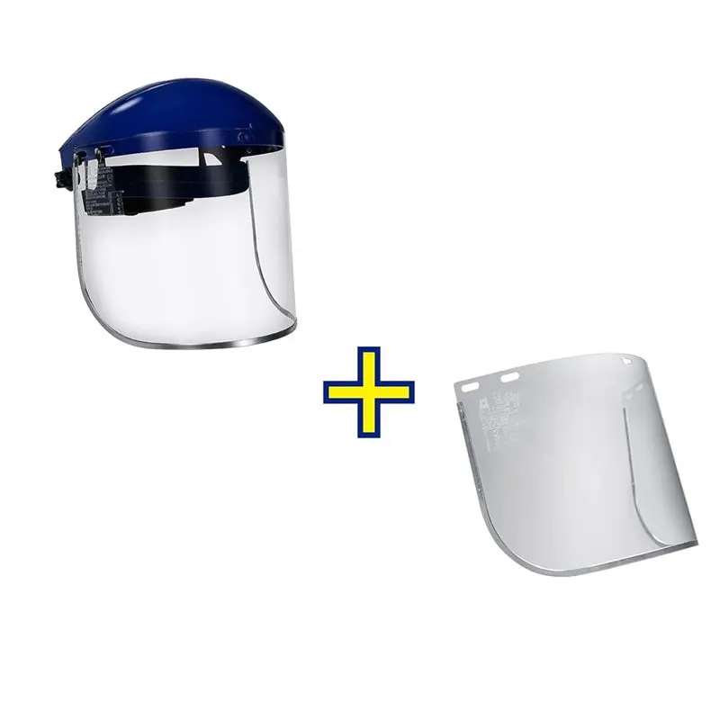 【RECOMENDAR】B1BL+ FC48 قناع واقٍ شفاف مقاوم للرذاذ والغبار ومقاوم للصدمات