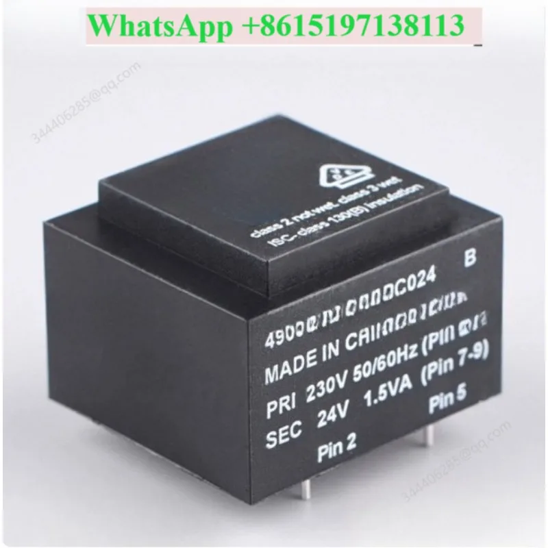 FOR 4900E89HB19PC012A 1.5VA 230V to 12V VDE UL CQC Epoxy Transformer
