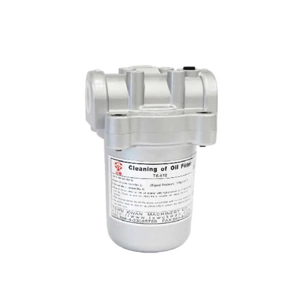 

TSWU KWAN Inner Mesh 40u 100u Lubricating Oil Filter TK-610A for Centralize Lubrication