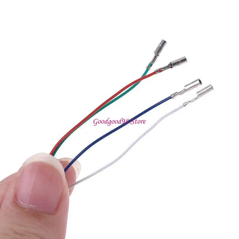 Turntable Phono -headshell Universal Cartridge Phono Cable Leads Header Draden voor Stringstable Phono Headshell Accessories