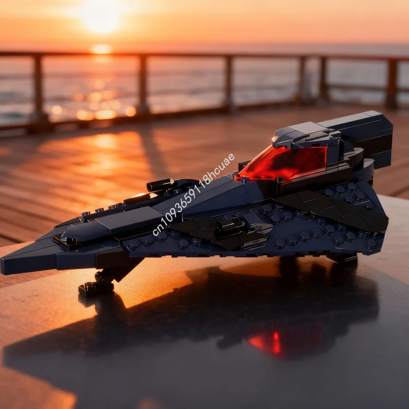 

269pcs MOC Customized Delta 7 Star Battle Model Building Blocks Architecture Creative Christmas Gifts DIY Idea Toys Education