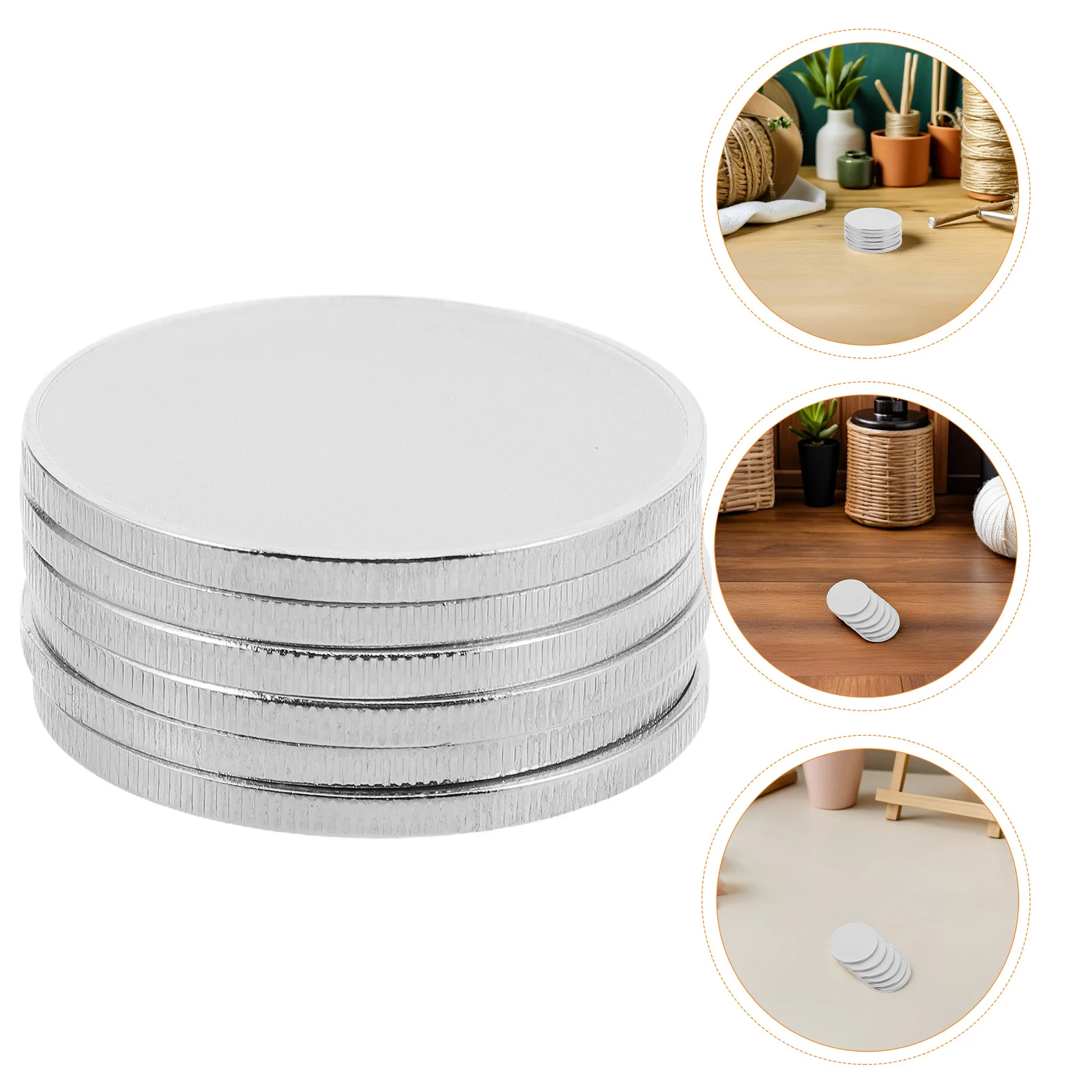 20 قطعة عملات التحدي الفارغة 40 مللي متر النقش بالليزر عملة تذكارية الفراغات للهدايا الشخصية DIY بها بنفسك مشاريع ختم المعادن #1