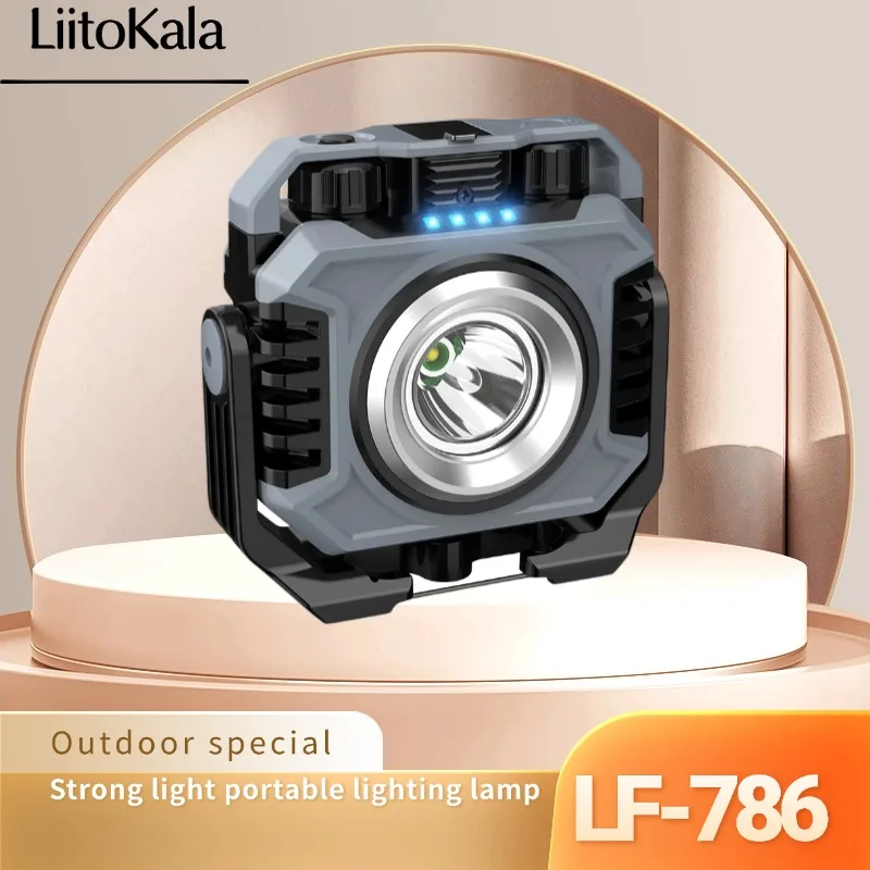 LiitoKala LF-786 Work lights  Mini portable headlamp TYPE- fast charging