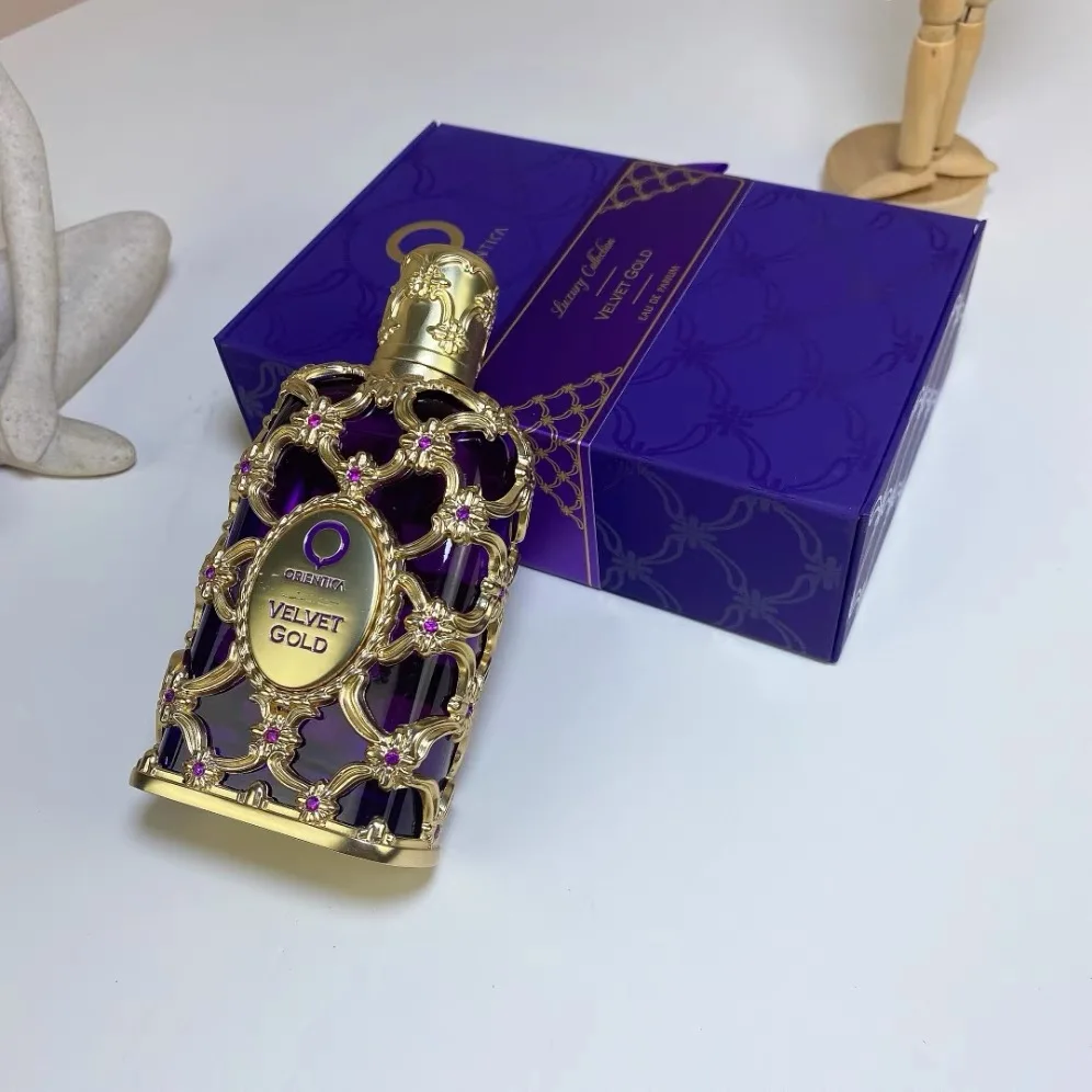 Orientlca Velvet Gold Amber Importowany Orientalny Królewski Czerwony Bursztyn Perfumy Premium w Pudełku Prezentowym, Prezent Świąteczny