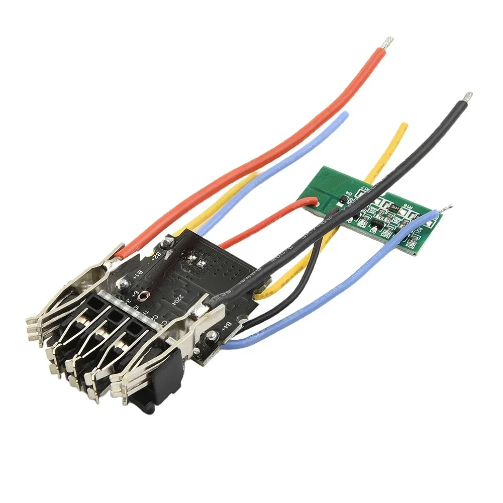 Placa de Circuito de Proteção de Carregamento sem Bateria para Dcb200 20v Ferramenta Elétrica Placa de Proteção de Plástico Acessório de Ferramenta Elétrica Peça
