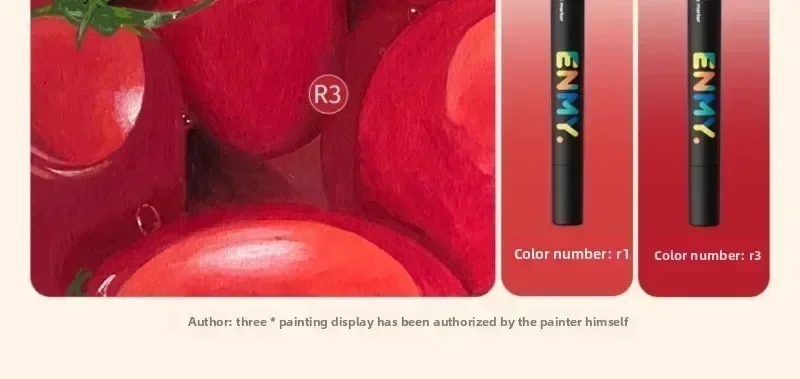 ENMY 1/10/80 Farben Direkte Flüssig-Acryl-Marker, weiche Spitze, nicht transparent, mischbar, Kunstmarker, Schulbedarf, Schreibwaren – Detail 8