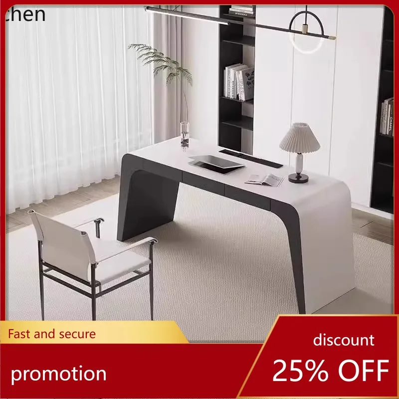

HT Minimalist Desk Beauty Salon Negotiates Simple Study Living Room Office Advanced Computer Desk