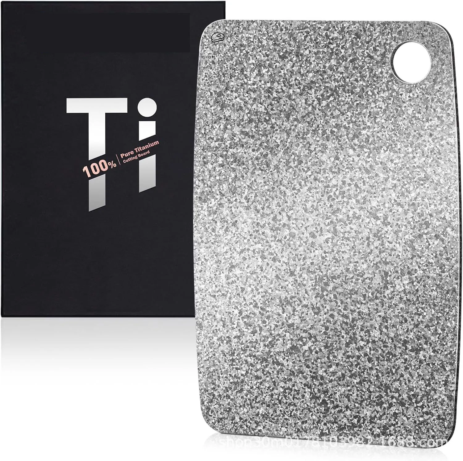 1/1.2/1.5/2mm Pure Titanium Chopping Board For Camping,Home And Picnic,Antibacterial,Kitchenware,Crystallization Cutting Board