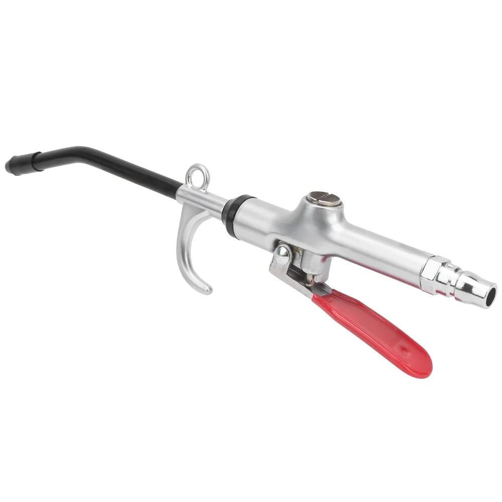 Aluminum Alloy Dust Cleaning Gun Leak-Proof Design Ergonomic Grip Air Blow Gun Stainless Steel Nozzle High Volume