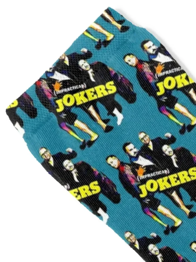 Impractical jokers I Brake For Sal Vulcano Socks sheer christmass gift Boy Child Socks Women's