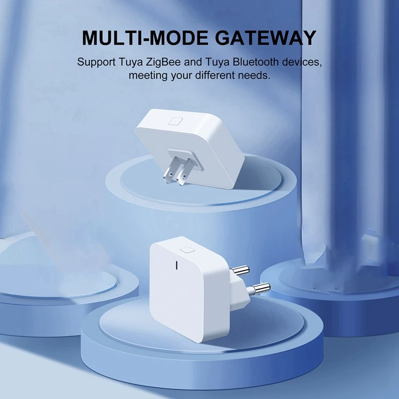 Airies de passerelle Plug-In Type Zigbee, Bluetooth, pont de passerelle multimode pour maison intelligente, tournesol, fonctionne avec Alexa, prise UE
