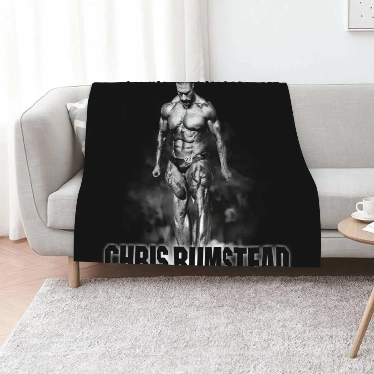 Chris Bumstead CBum Bodybuilder Throw Blanket Weighted cosplay anime Thermals For Travel Giant Sofa Furrys Camping Blankets