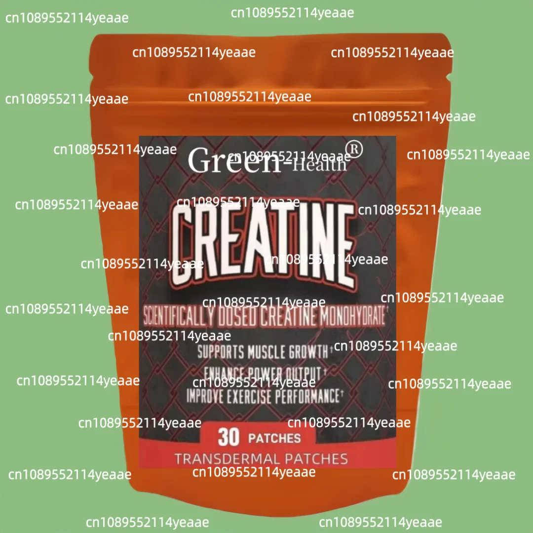 30 Patches Creatine Monohydrate Transdermal Patches Support Lean Muscle Growth, Recovery & Performance