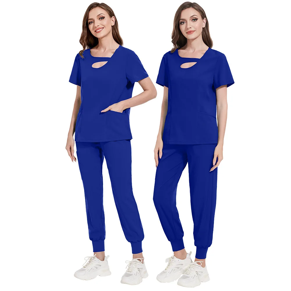 Conjunto de uniformes médicos para mujer, ropa de trabajo para médicos, enfermeras, clínica Dental, salón de belleza