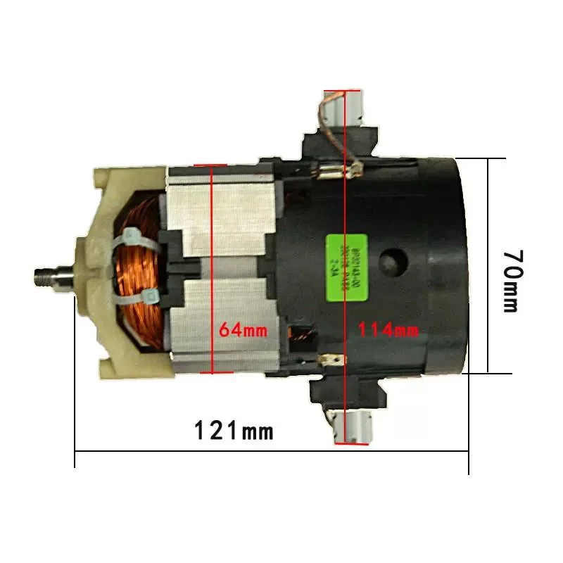 1250W 220V silnik zastępczy odkurzacza dla szczeniąt D-807 D-807 D-805 D-806 silnik elektryczny silnik akcesoria do wirników