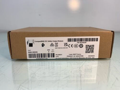 

5069-OBV8S Compact I/O 8-Ch Safety Output Module 5069OBV8S