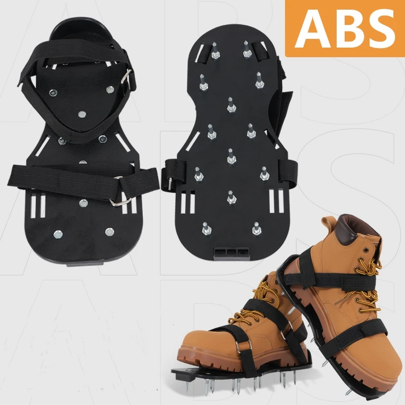 Lawn Aerator Shoes Adjustable Spiked Aerating Sandals Machine Gardening Tools Products Manual Ground Surcador Accessories Tool