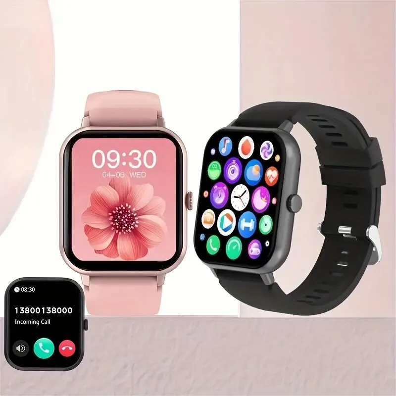 Smartwatch, Sport modus, Musik steuerung, Sport-Smartwatch kompatibel mit iOS und