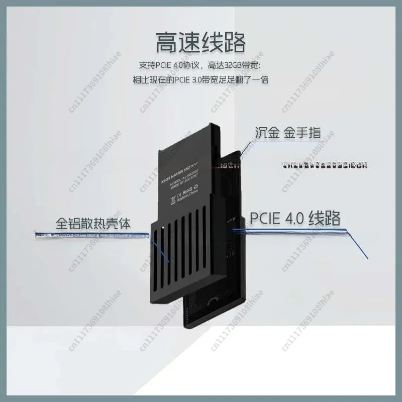 Suitable for Xbox Series X/S special storage expansion card 1TB/2TB Solid-state drive expansion card hard disk