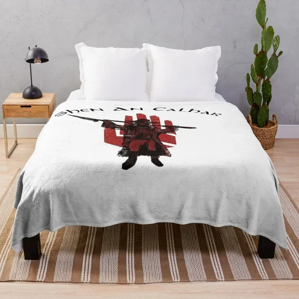 Mat and Band of The Red Hand - Wheel of Time Throw Blanket Plaid on the sofa Sofa Decoratives Blankets