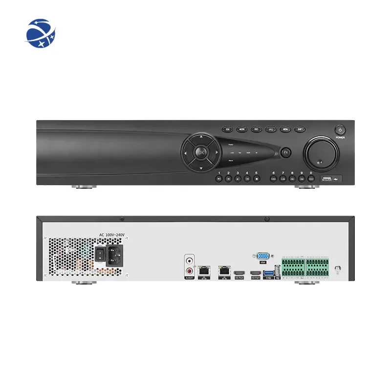 32Ch H.265 4K 8 Sata Nvr Ip Digital Video Recorder Support Vehicle Detection Network Poe Cctv Security Recorder Poe Nvr