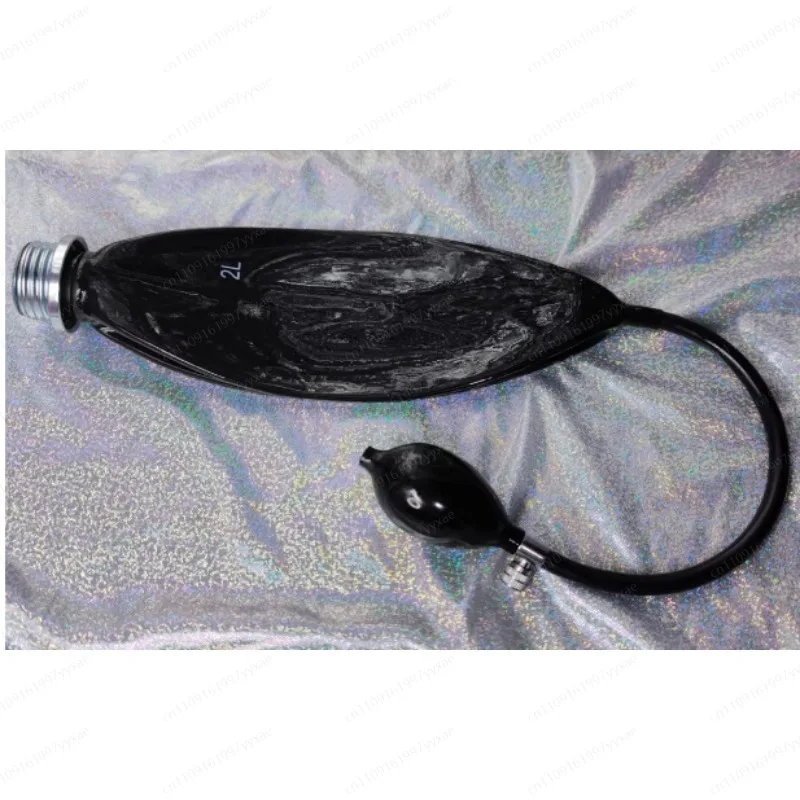 Medical Grade Latex Inflatable Breathing Bag, Breathing Limitation, Latex Gas Mask Accessories Mask