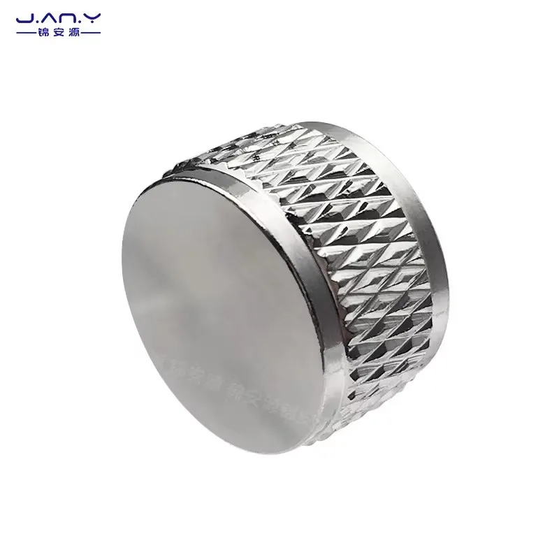 Pure copper N type male head dust cap with a chain securing N/M type plug Metal dust cap L16 female head protective cover