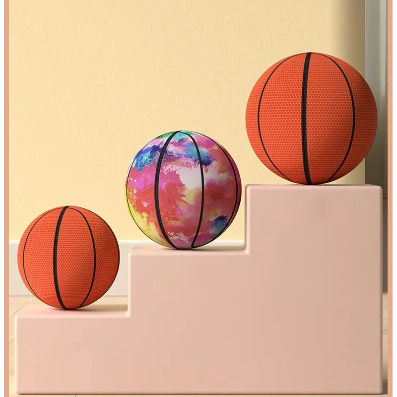 ในร่มเงียบบาสเกตบอลผ้านุ่มและยืดหยุ่นสูงโฟม Mute Ball No Noise กีฬา Ball Density Ball เกมกีฬา