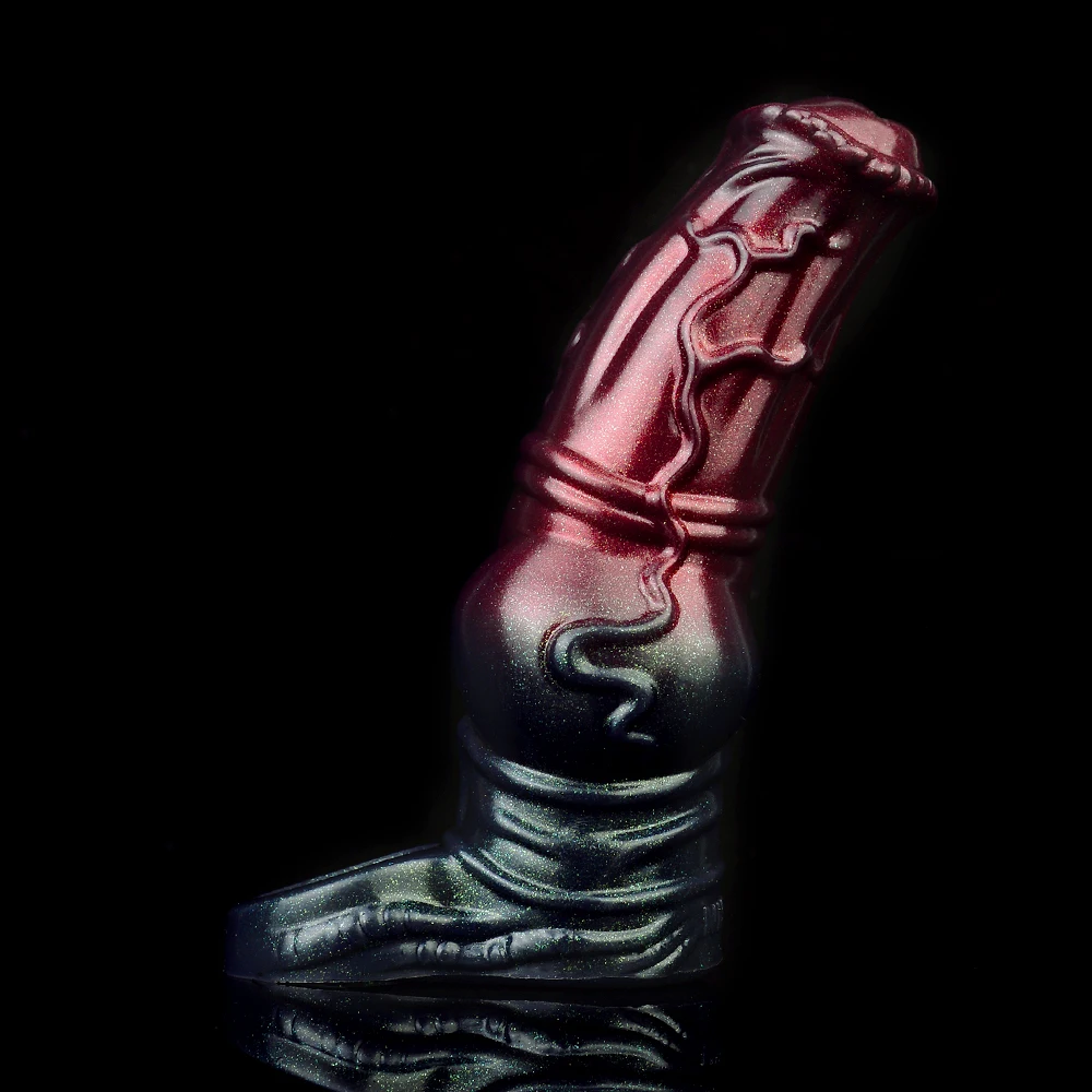 LEZEE Soft Silicone Penis Sleeve Stepped Pattern Dog Knot Dildo Sheath Vein Male Cock Enlargement Dick Extender Sex Toys For Men