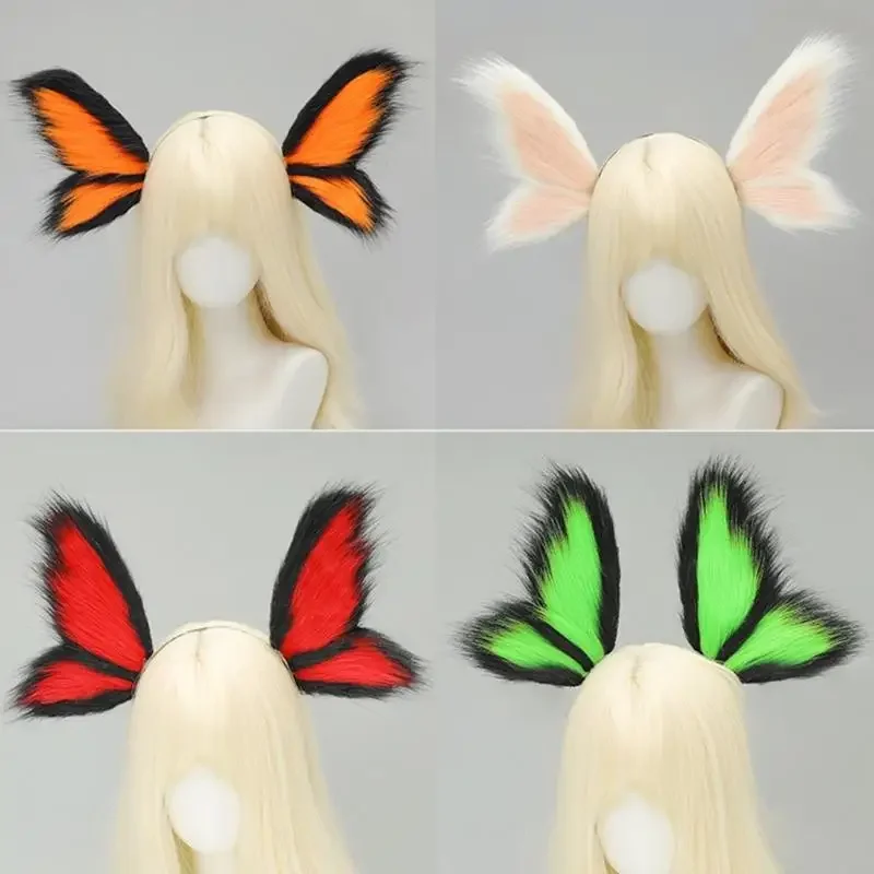 Fairies Elf Butterfly Animal Ear Band Costume Adjudable Costume ACCESSOIR pour les fêtes d'Halloween Roleplay