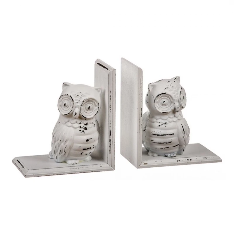 Decorative accessories supports books owls Resin 33 cm. 4006879