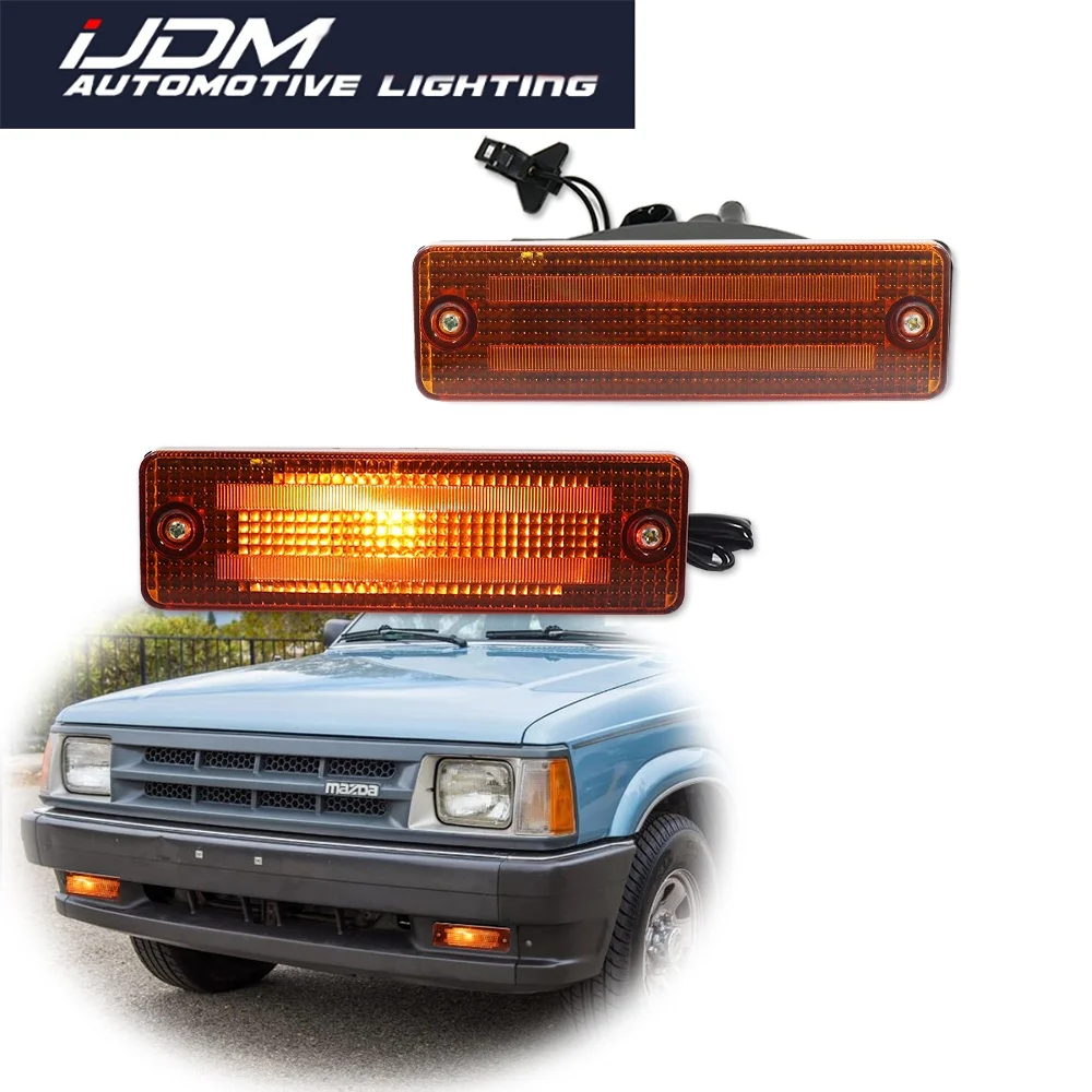 

Для Ford Festiva для Mazda 323 626 B2000 B2200 B2600 грузовик Янтарный светодиодный автомобильный передний угловой указатель поворота габаритные огни 12 В