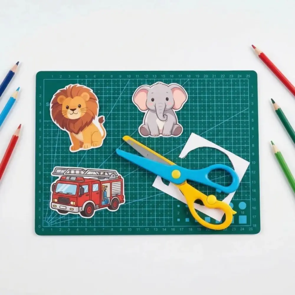 

Набор для творчества: 30 листов цветной бумаги для вырезания в стиле мультфильмов, DIY, для скрапбукинга, развития мелкой моторики, рукоделия и обучения художественному творчеству
