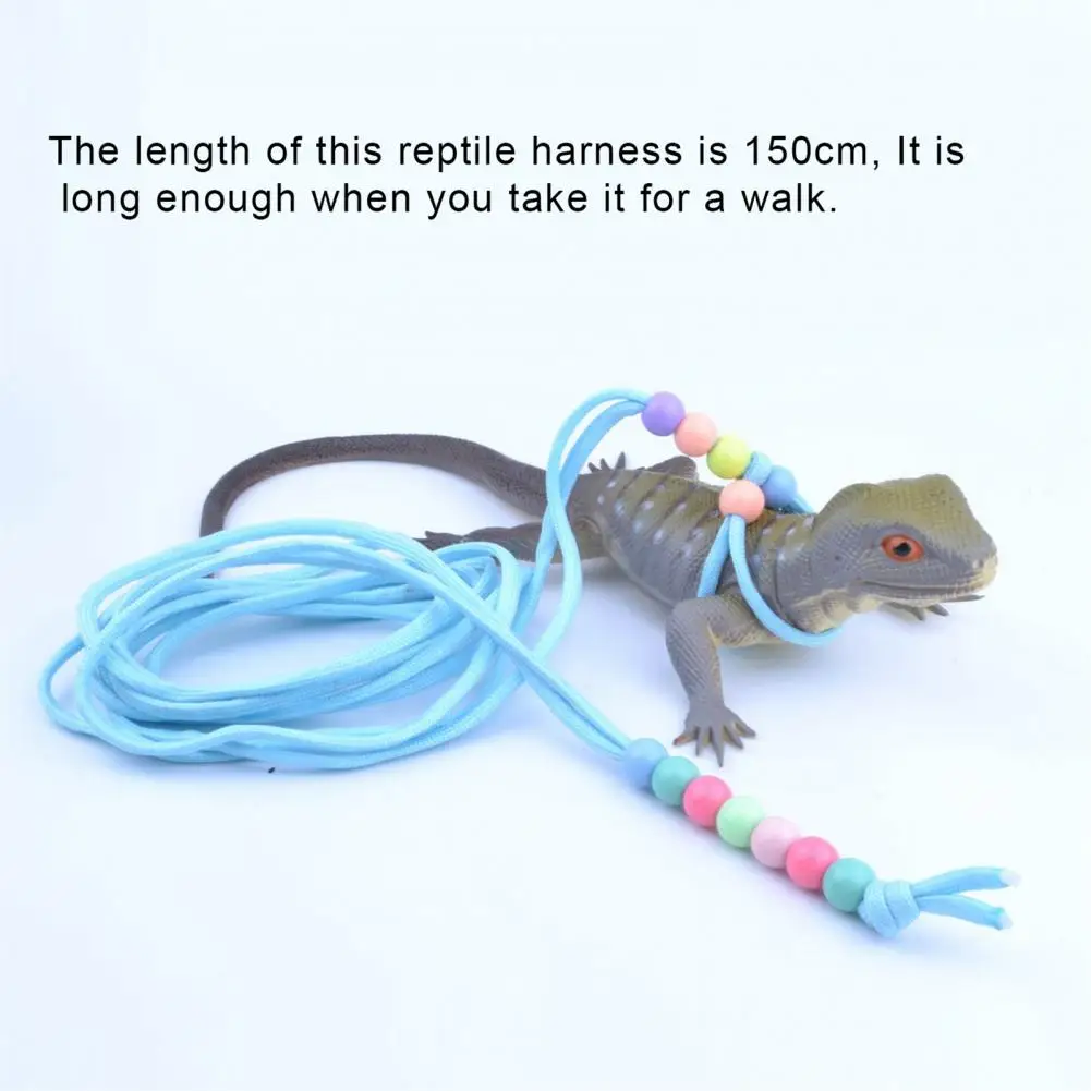 Bunny Traction Rope  Wearable Small Animal Nylon Leash  Reptile Supplies Small Animal Leash